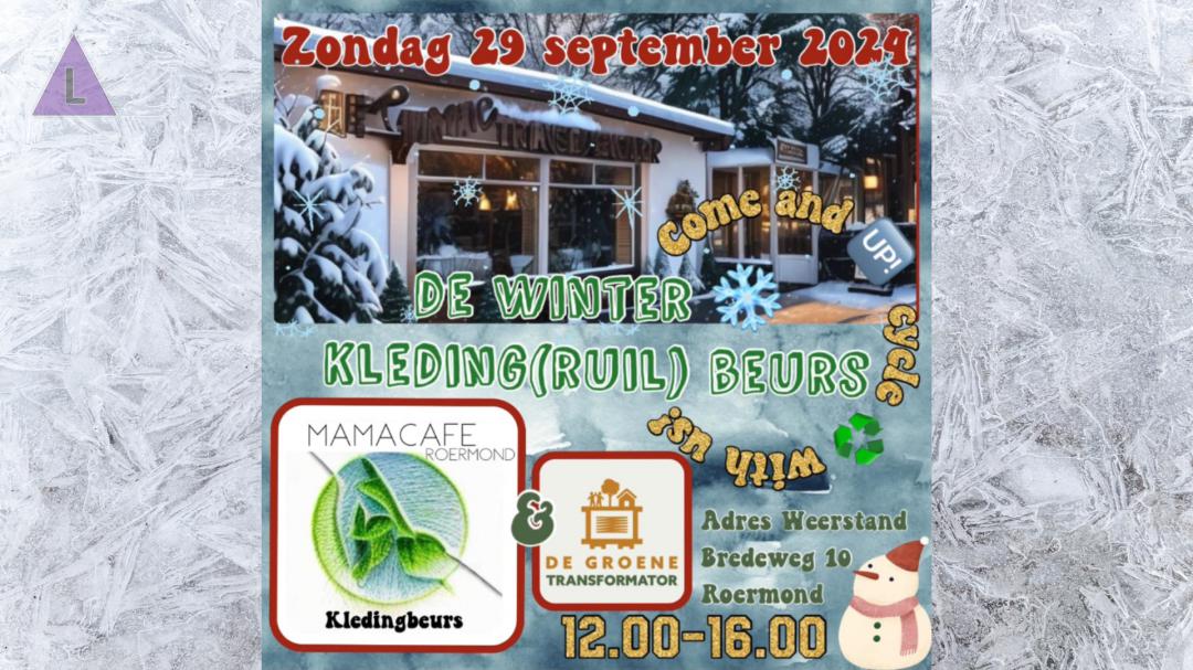 MamaCafé Roermond organiseert winterkleding(ruil)beurs  