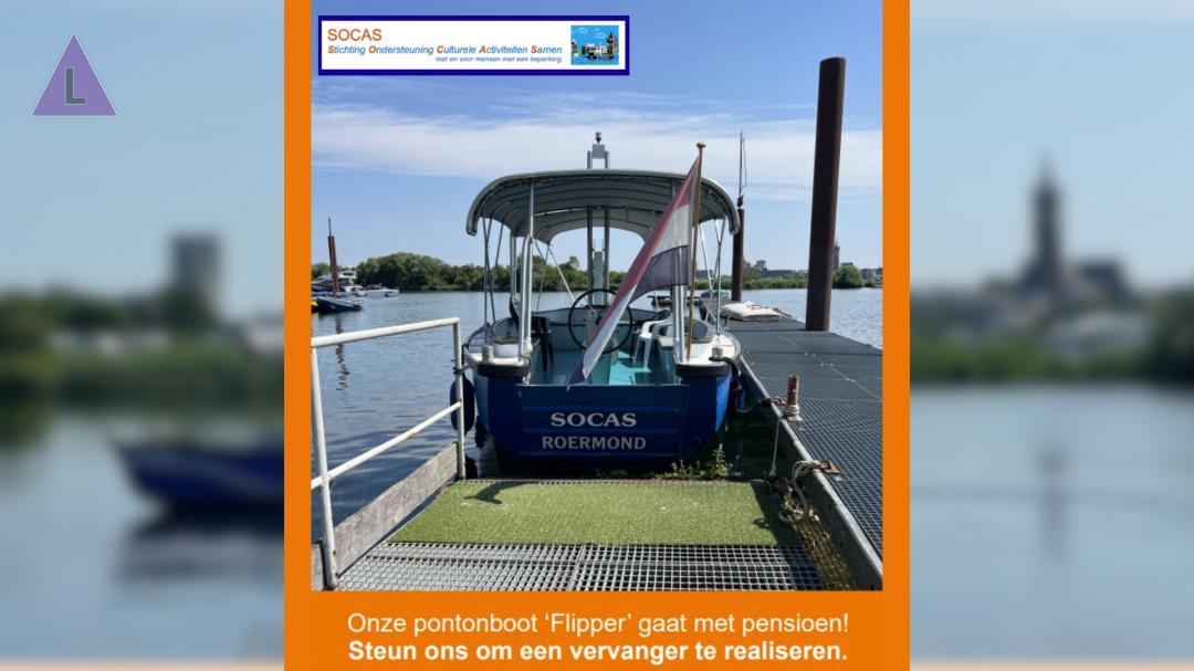 Help Stichting SOCAS bij de financiering van een nieuwe boot!