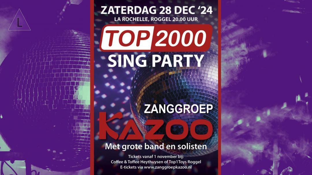 TOP2000 Sing Party met Zanggroep Kazoo  