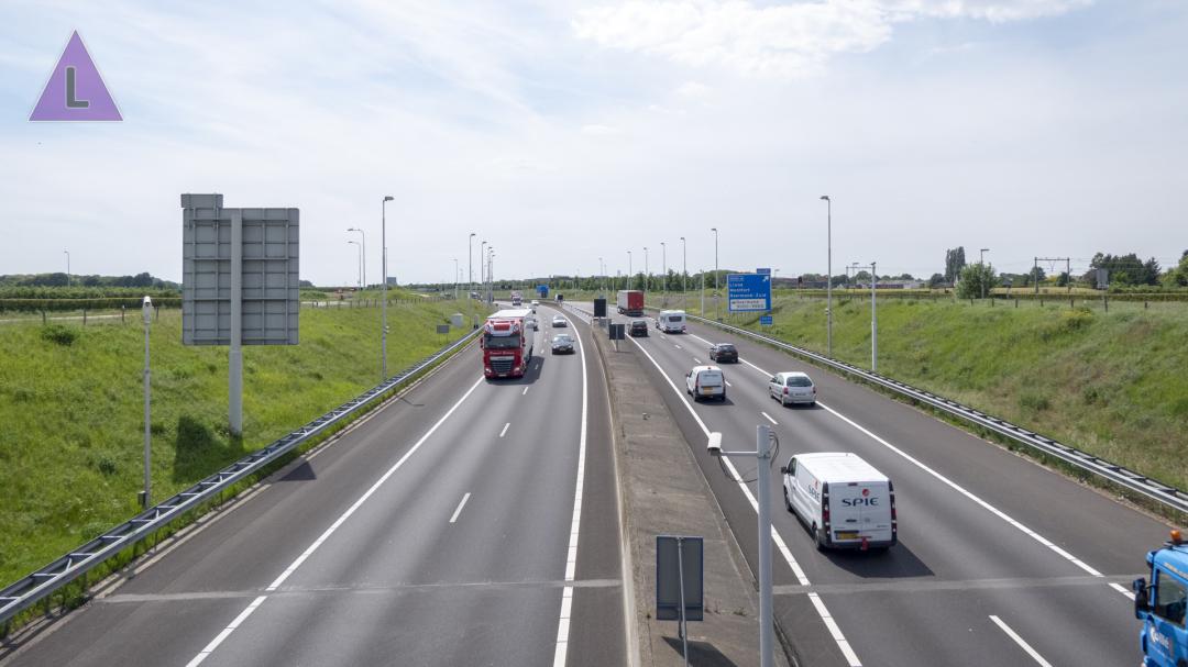 A73 ter hoogte van Roermond