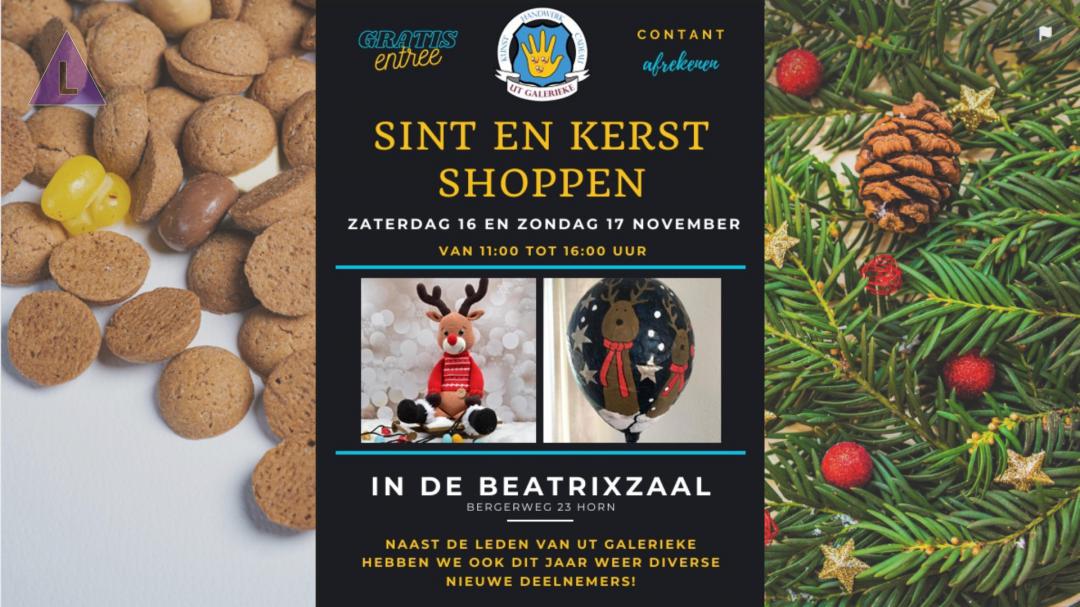 Sint en Kerst shoppen in Horn